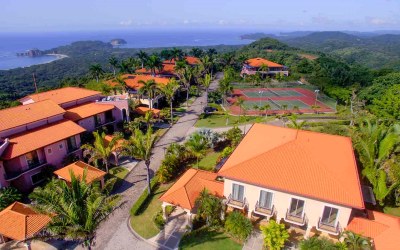 Spectacular ocean views in this hillside gated community in Playa Carillo, Guanacaste in Costa Rica.